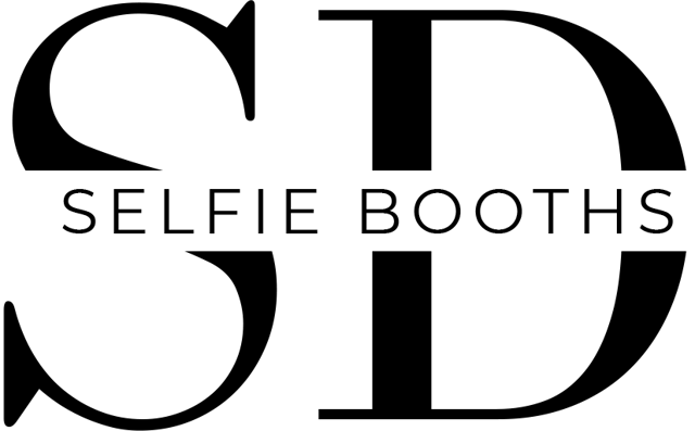 SD Selfie Booth logo, San Diego digital photo booth rentals